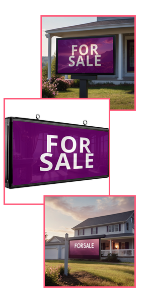 PropTech Digital Real Estate Display For Sale Signs PropTech Digital Real Estate Display For Sale Signs